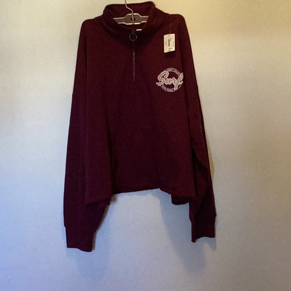 SALE!✅Flirtitude womens sweatshirt, Active, Misty Rose, XXLARGE ,New $39 - Picture 6 of 14